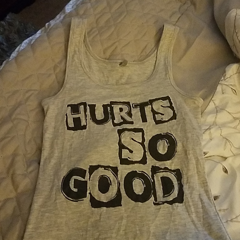 Fun workout tank top